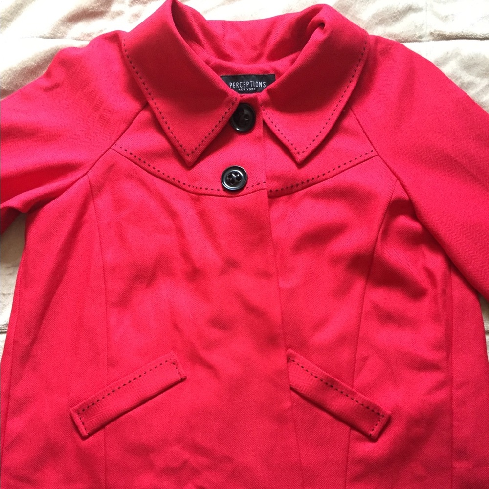 Red Blazer Jacket